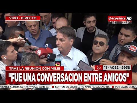 Jair Bolsonaro: Queremos que Argentina crezca
