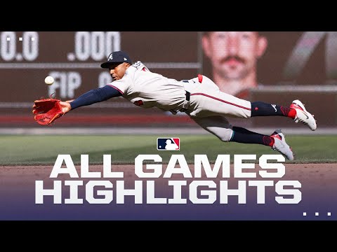 Highlights from ALL GAMES for 2nd day of MLB action! (Braves-Phillies Opening Day and more!)