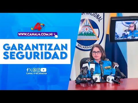 Policía Nacional de Nicaragua fortalece estrategias para garantizar la seguridad