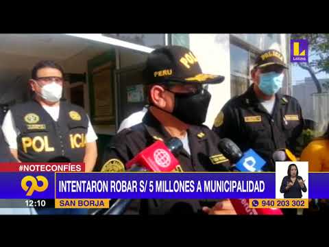 ? Ciberdelincuentes intentaron robar 5 millones a la Municipalidad de San Borja | Latina Noticias