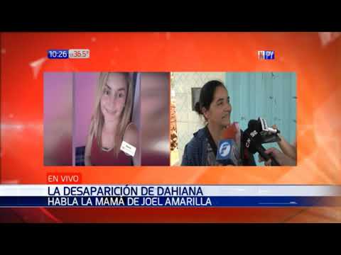 Declaración de la mamá de Joel Guzmán, sospechoso de la desaparición de Dahiana