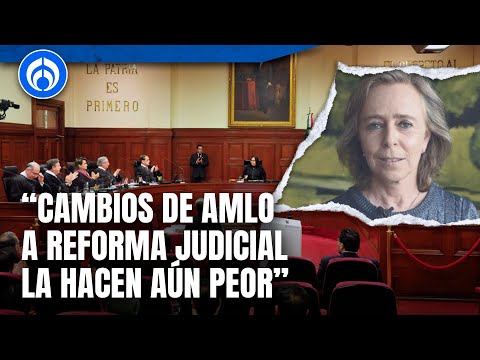 Sheinbaum jugará un papel muy importante en la reforma judicial: María Amparo Casar