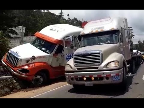 Múltiple colisión en la ruta Interamericana