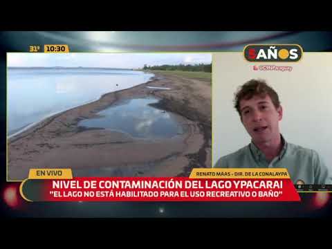 Nivel de contaminación del Lago Ypacarai