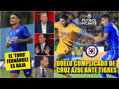 Cruz Azul, COMPLICADO. Perdió al 'Toro' Fernández y ahora se enfrente a Tigres | Futbol Picante