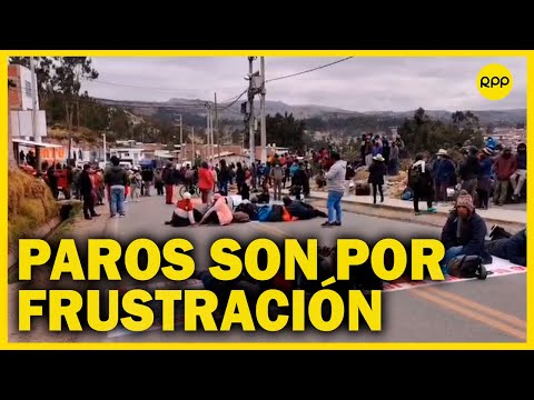 Paro agrario Ayacucho: es la frustración de ciudadanos que apoyaron a Pedro Castillo