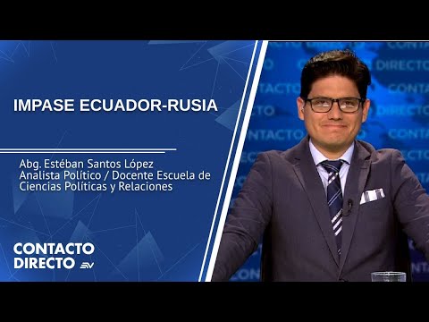 Entrevista con Estéban Santos López - Analista Político | Contacto Directo | Ecuavisa