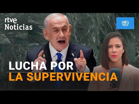 ONU: NETANYAHU asegura que ISRAEL BUSCA LA PAZ pero debe defenderse de los ASESINOS SALVAJES |