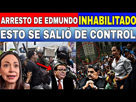 EL RÉGIMEN INHABILITA NUEVOS OPOSITORES EDMUNDO CONFRONTA A MADURO-NOTICIAS VENEZUELA ULTIMA HORA...