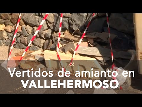 Localizan vertidos de amianto en Vallehermoso (La Gomera)