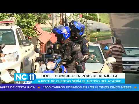 Se reporta doble homicidio en Poás de Alajuela