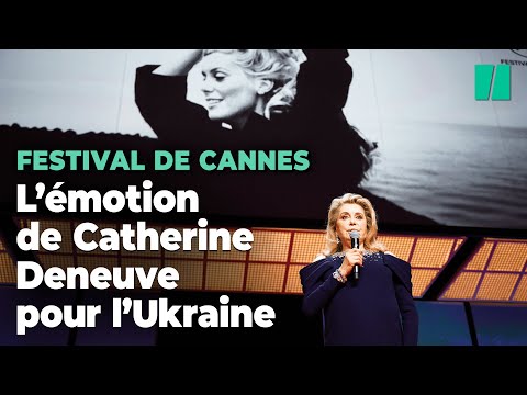 Festival de Cannes: Catherine Deneuve s’adresse à l’Ukraine aux côtés de sa fille Chiara Mastroianni