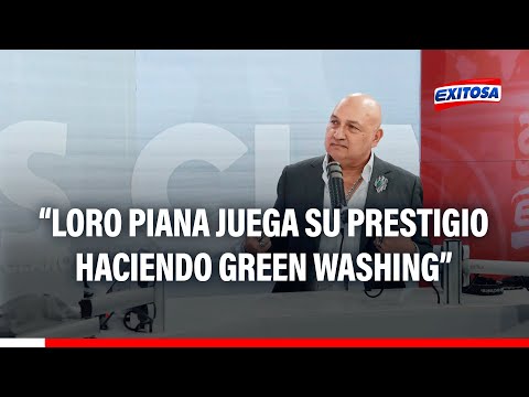 Diseñador Miguel Valdivia: Me sorprende que Loro Piana juegue su prestigio haciendo green washing