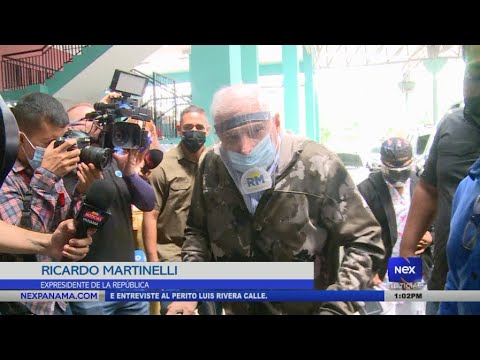 Reanudan juicio del expresidente Ricardo Martinelli