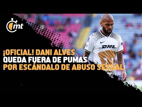 Dani Alves queda fuera de Pumas