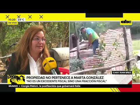 Propiedad no pertenece a Marta González