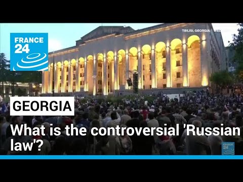What is Georgia's controversial 'Russian law'? • FRANCE 24 English
