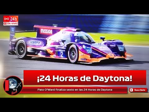 Pato O'Ward finaliza sexto en las 24 Horas de Daytona