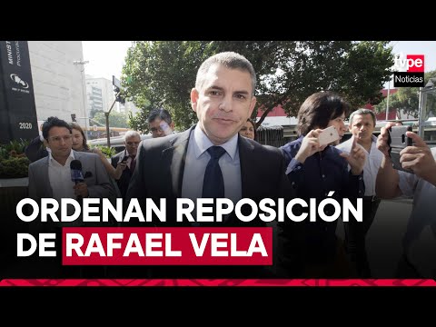 PJ ordena la reposición de Rafael Vela al Equipo Especial Lava Jato