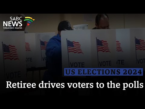 US Elections 2024 | Retiree drives voters to the polls