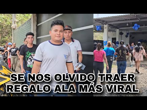 Asi fue la llegada de Videos chapin/venimos al cumpleaños de la más viral dijerón