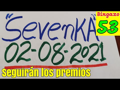 SevenKA Números para hoy Lunes 02-08-2021