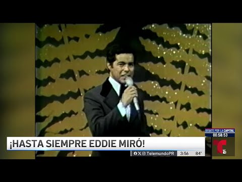 ¡Hasta siempre, Eddie! Recordamos su gran legado en la televisión boricua