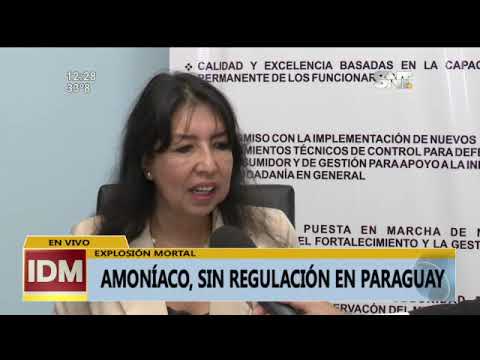 Amoníaco: Sin regulación en Paraguay