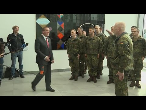 German Defense Minister hails start of deployment of a German brigade in Lithuania