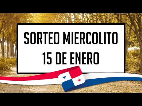 Resultados Lotería de Panamá Miércoles 15 de Enero de 2025 - Lotería nacional de Panamá de hoy