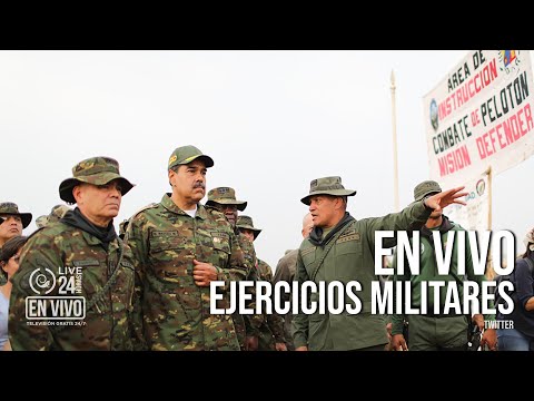 Maduro encabeza ejercicios militares El Esequibo es Nuestro