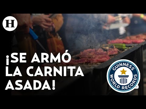 ¡Se logró! Sonora gana el Récord Guiness por la carna asada más grande del mundo