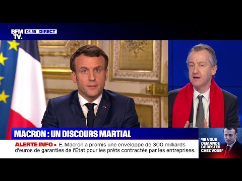 Pourquoi Emmanuel Macron n'a pas prononcé une seule fois le mot confinement dans son discours