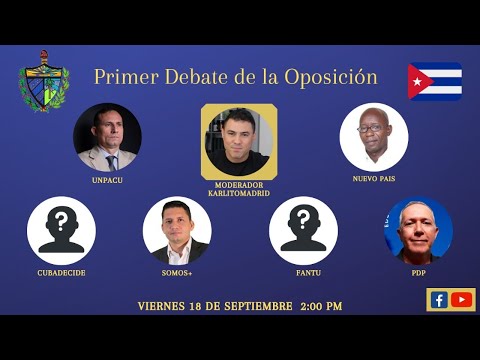 Debate de miembros de la oposición. (Sept.18, 2020.)