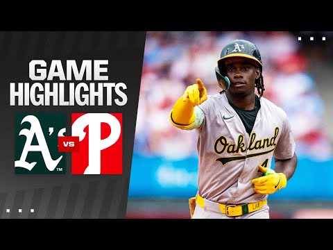 As vs. Phillies Game Highlights (7/14/24) | MLB Highlights