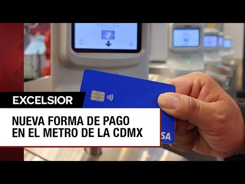 Metro de la CDMX ya acepta tarjetas de débito y crédito para ingresar