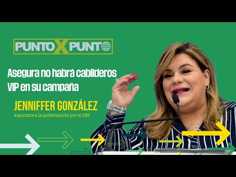 Jenniffer González asegura que en su gobierno no habrán “cabilderos VIP”