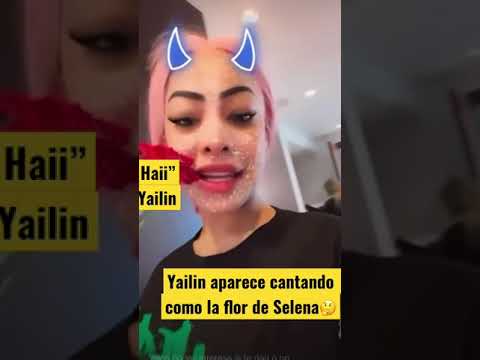 Yailin reaparece cantando como la Flor de Selena” será para Anuel