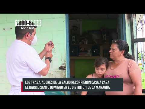 Nicaragua: Bajo lluvia o sol continua la vacunación contra el COVID-19
