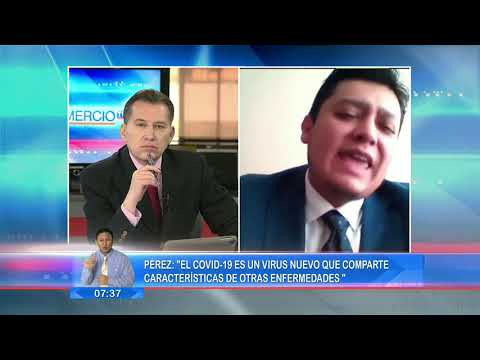 Pérez: ''Hasta el momento hay tres cepas de Covid-19 en el Ecuador''