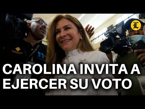 Carolina Mejía invita a la población a ejercer su derecho al voto
