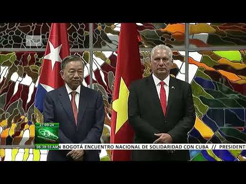 Conversaciones oficiales entre presidentes de Cuba y Vietnam