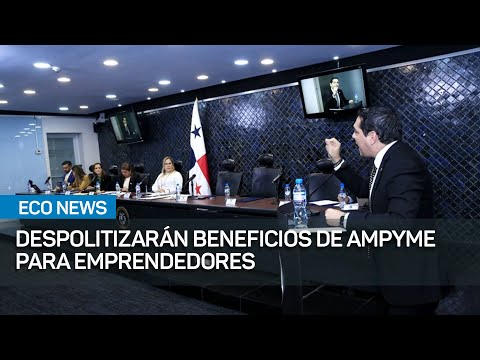 Nuevas autoridades despolitizarán beneficios de Ampyme para emprendedores | #EcoNews