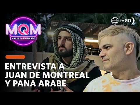 Mande Quien Mande: Juan de Montreal y Pana Arabe en divertida entrevista (HOY)