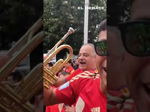 ‘Sete’, el trompetista viral que anima a España en la Eurocopa