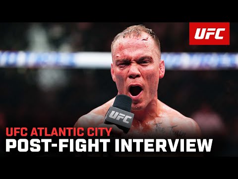 Nate Landwehr Post-Fight Interview | UFC Atlantic City