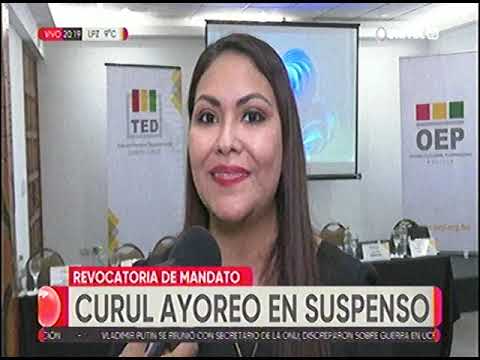 26042022   MARIA CRISTINA CLAROS   TED EVALUA ACREDITAR A ASAMBLEISTAS DEL PUEBLO AYOREO  UNITEL