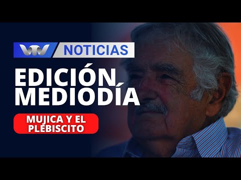 Edición Mediodía 23/11|Mujica sobre los plebiscitos: “debe estar solos para tratarlos con seriedad”