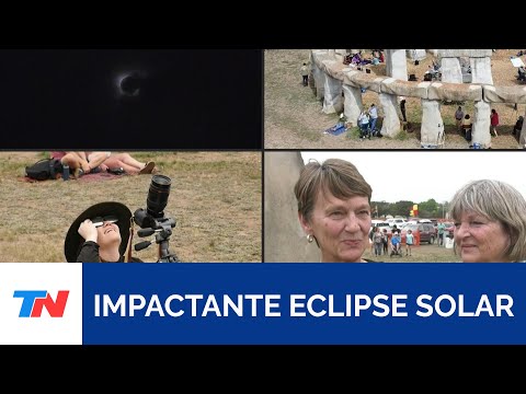 Eclipse total del Sol recorre América del Norte: las repercusiones