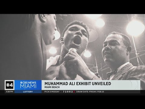 Muhammad Ali exhibit unveiled in Miami Beach